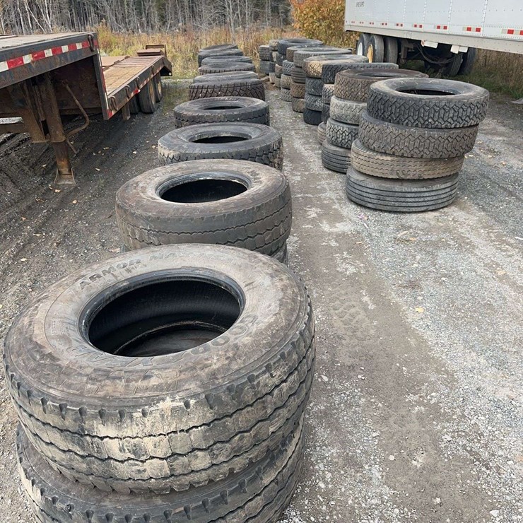 54 Assorted Heavy Truck Tires