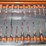 (assembled)-wheeled-tool-cabinet,-16-drawers,-492pc-tools-(orange-&-black)-image-4