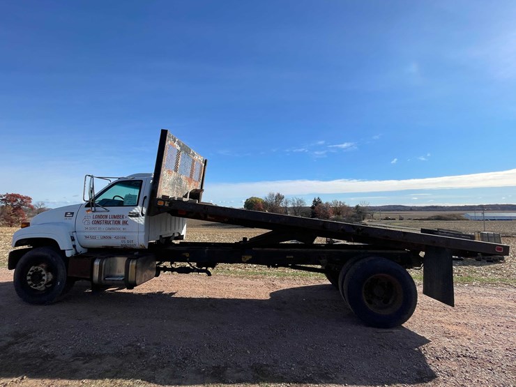 #3006-•-1999-chevy-c6500-single-axle-dump-flatbed-truck-(title-in-delay)-image-8