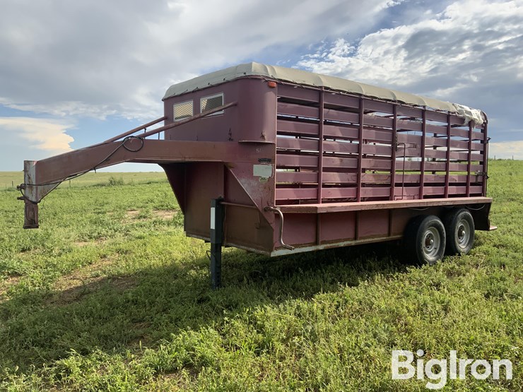 1991-s&h-t/a-gooseneck-livestock-trailer-image-1