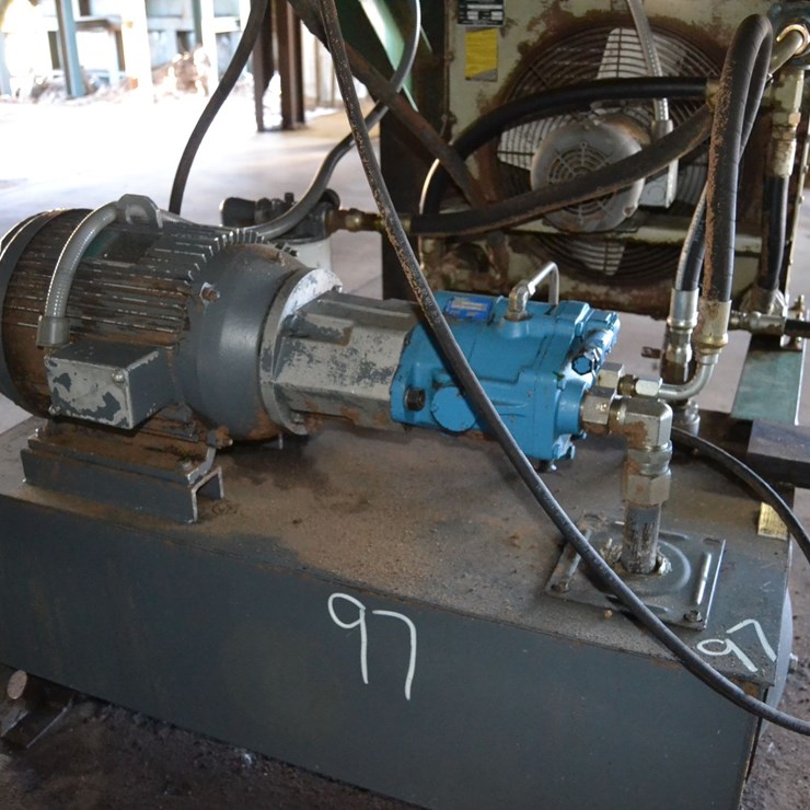 20HP HYDRAULIC POWER PACK SYSTEM FOR KOCKUMS RESAW