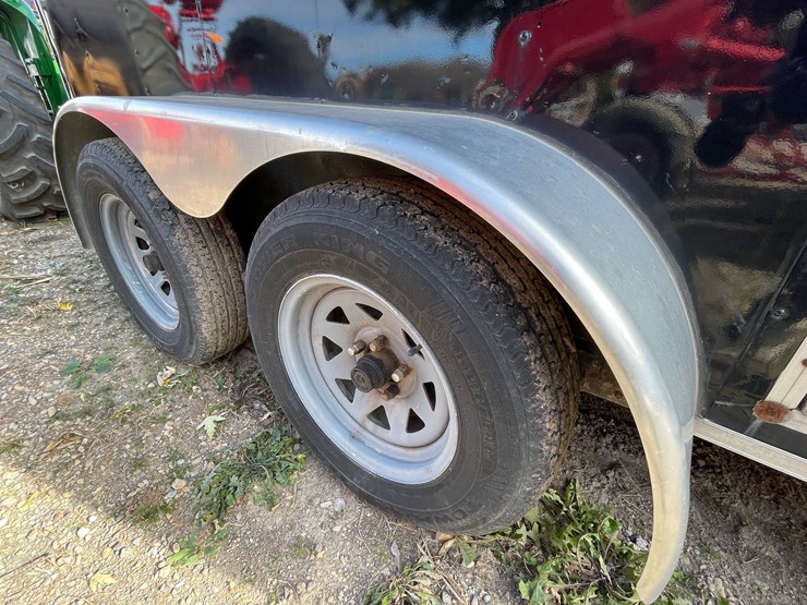 #3013-•-2007-12'-tandem-axle-aluminum-frame-enclosed-trailer-(no-title)-image-13