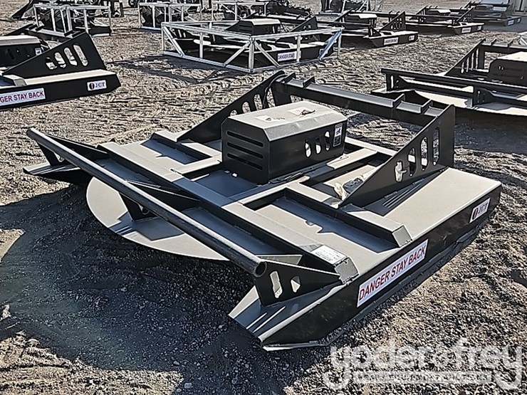 unused-jct-hd-brush-cutter-to-skidsteer-c/w-stump-jumper,-extra-blade-image-1