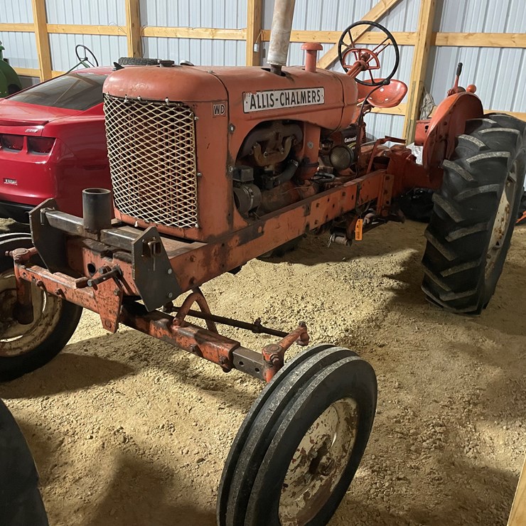 #3029 • Allis WD Wide Front Tractor