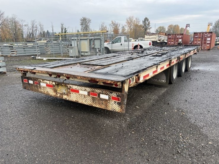 1998-trail-king-tkt50-tri-axle-flatbed-trailer-image-4