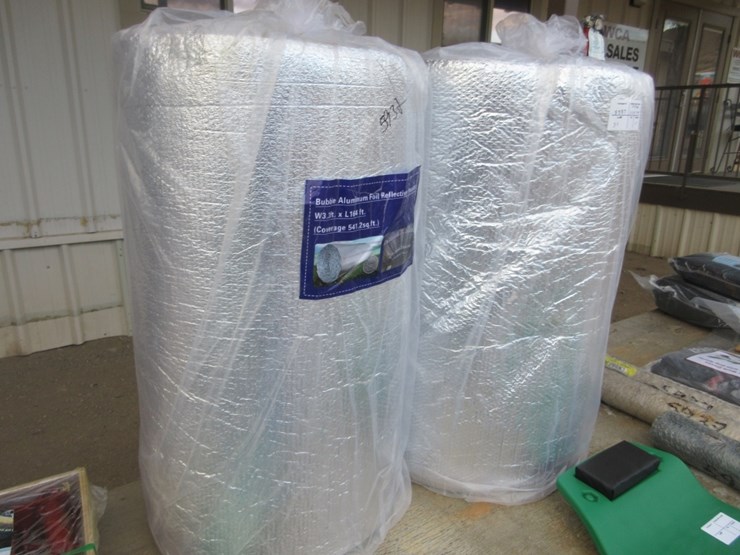 (2)-new-unused-bubble-aluminum-foil-insulation,-image-2