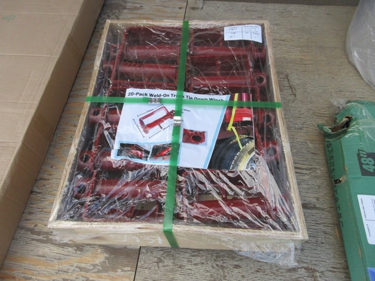 (20)-new-unused-weld-on-truck-tie-down-winches-image-1