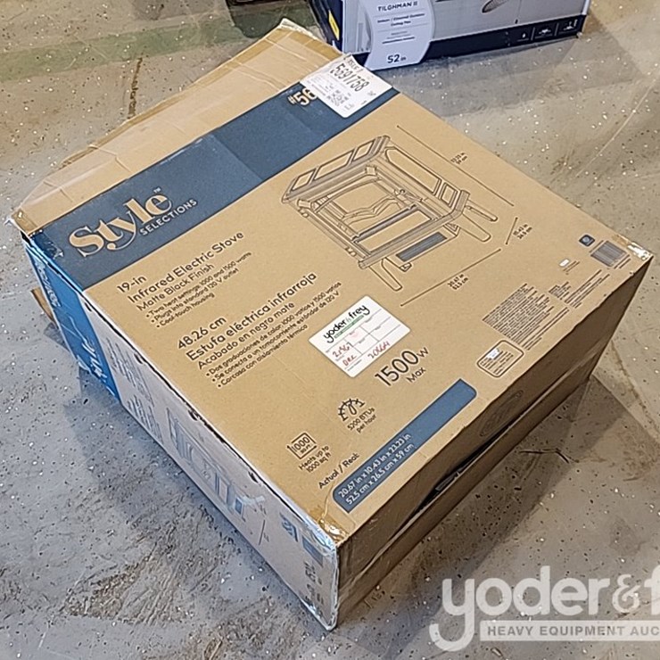 Style Selections 19" Electric Heater Stove