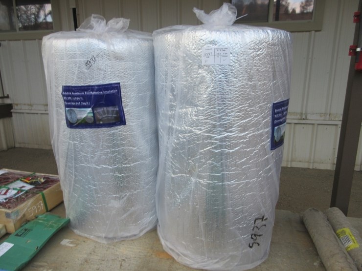 (2)-new-unused-bubble-aluminum-foil-insulation,-image-1