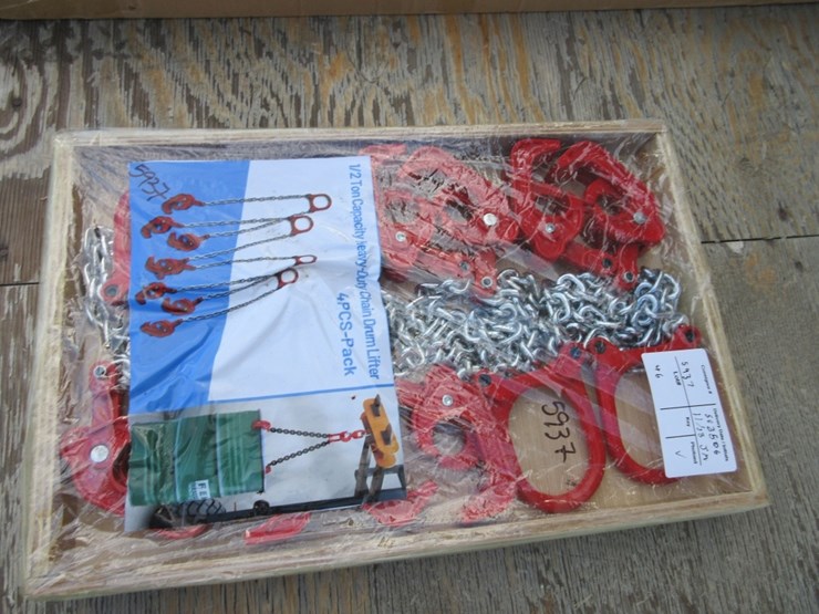 (4)-new-unused-1/2-ton-hd-chain-drum-lifters-image-2