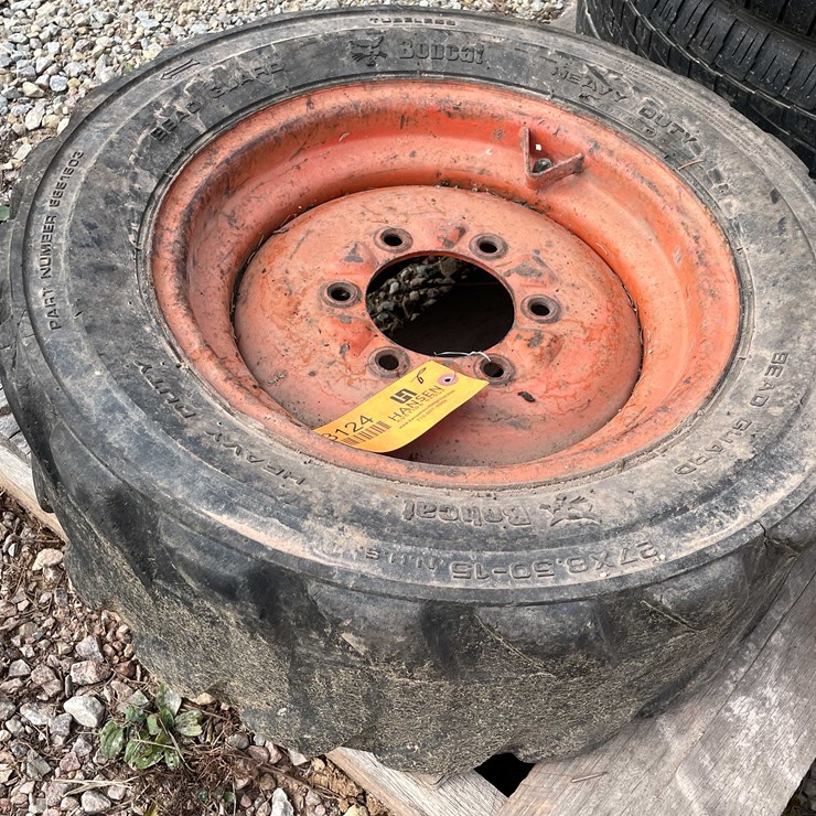 #3124 • Bobcat Skidsteer Wheel and Tire