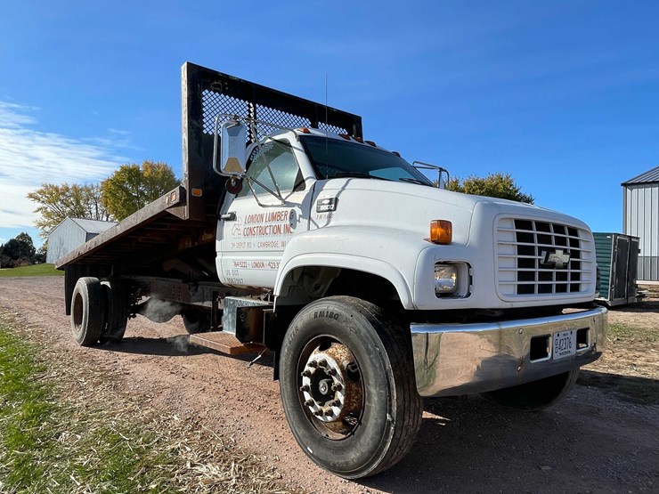 #3006-•-1999-chevy-c6500-single-axle-dump-flatbed-truck-(title-in-delay)-image-3