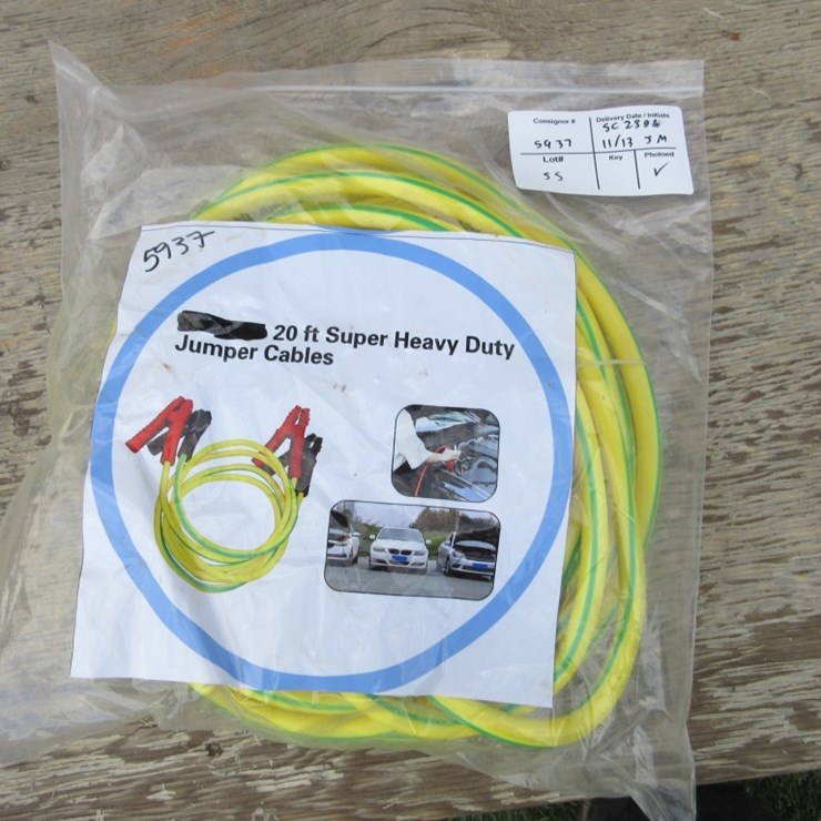 New Unused 20' HD Jumper Cables
