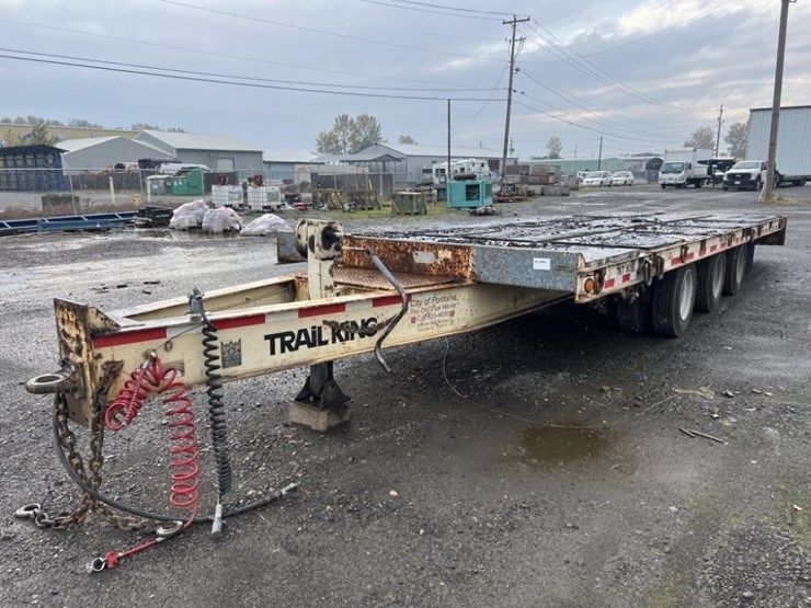 1998-trail-king-tkt50-tri-axle-flatbed-trailer-image-1