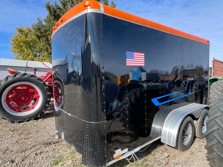 #3013-•-2007-12'-tandem-axle-aluminum-frame-enclosed-trailer-(no-title)-image-4