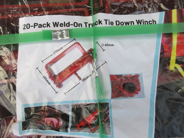 (20)-new-unused-weld-on-truck-tie-down-winches-image-3