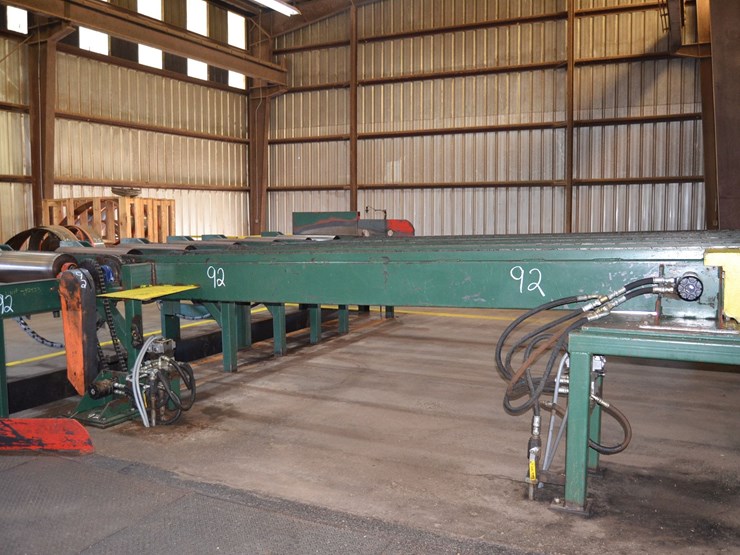 kockums-36"x20'-outfeed-rollcase-w/-10"-rolls-w/-hydraulic-drives-on-each-roll-w/-6-strand-transfer-w/-19'-6-strand-outfeed-transfer-w/-81x-chain-w/-hydraulic-drive-on-common-shaft-image-3