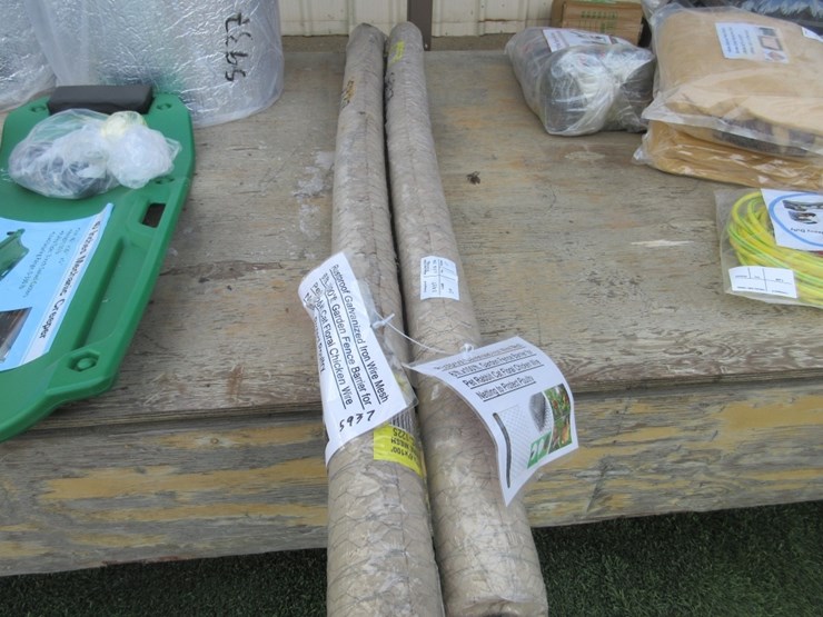 (2)-new-unused-6'-x-100'-iron-wire-mesh-rolls,-image-1