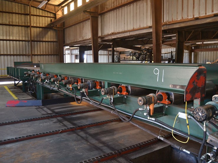 kockums-36"-x-20'-outfeed-rollcase-w/-10"-rolls-w/-hydraulic-drive-motors-on-each-roll-image-4