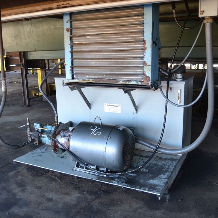 60HP HYDRUALIC POWER PACK SYSTEM FOR KOCKUMS RESAW