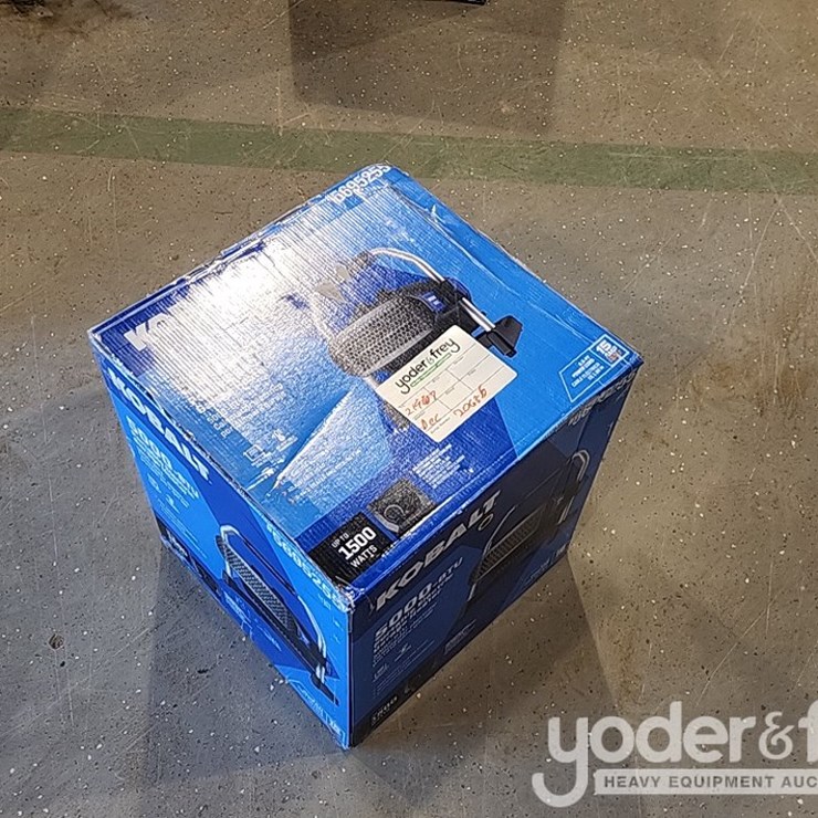 Kobalt 5000-BTU Portable Electric Garage Heater