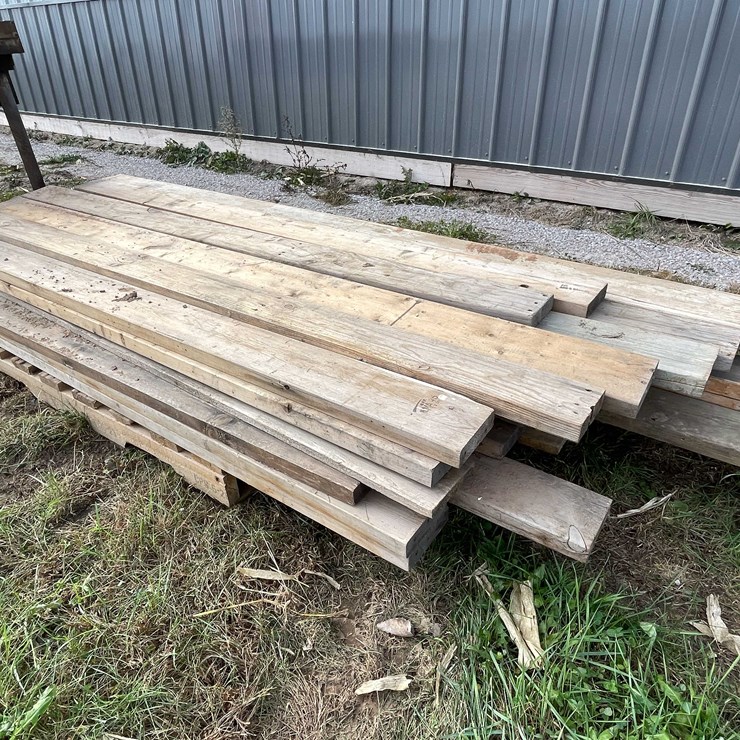 #3149 • Pallet of Various Lumber