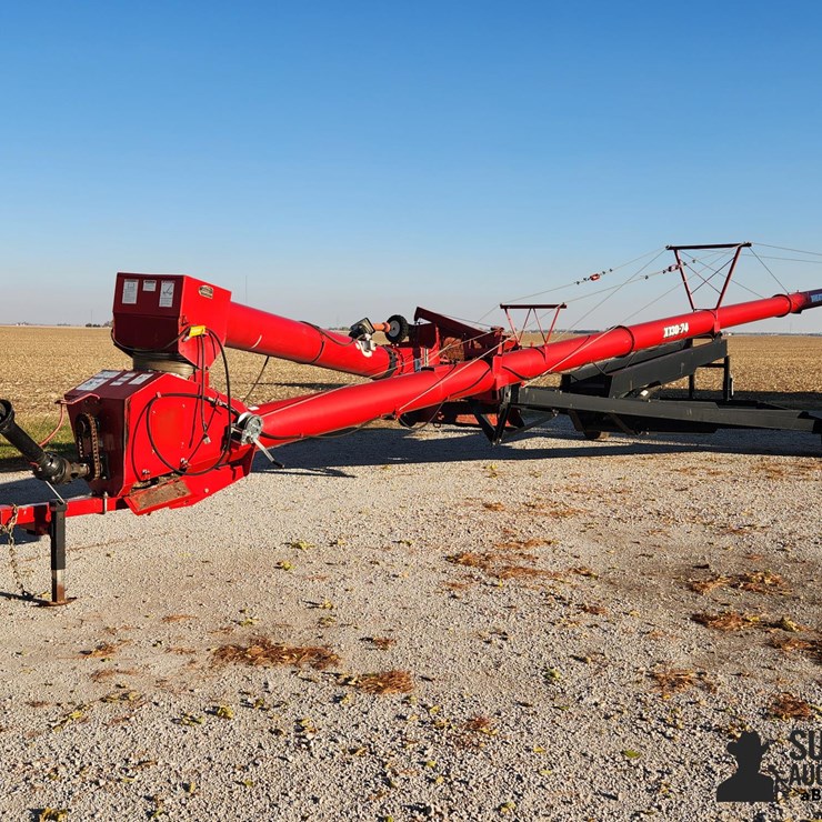Wheatheart X130-74 Double Swing Away Auger