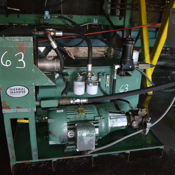 30HP HYDRAULIC POWER PACK SYSTEM W/ LP CARRIAGE