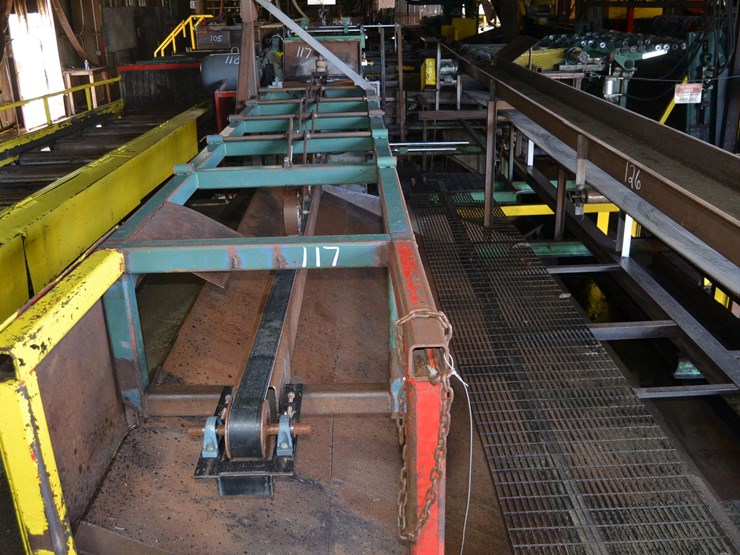 ligna-6"x32"-2-saw-edger-w/-2-movable-saws-w/-8'-infeed-rollcase-w/-20'-single-belt-tailing-outfeed-w/-hydrualic-setworks-w/-2-line-lazer-lite-system-sn#f161760-image-3