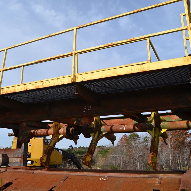 20' OVER HEAD LOG KICKER W/ FALK HEAVY DUTY HYDRUALIC DRIVE