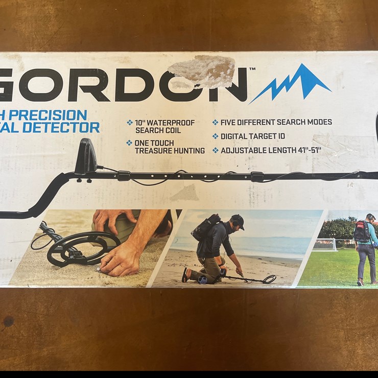 #37 • GORDON HIGH PRESSURE METAL DETECTOR