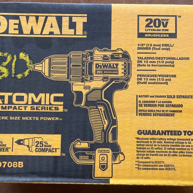 #30 • DEWALT DRILL DRIVER
