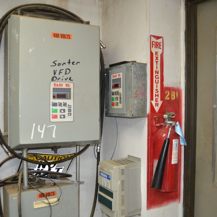 TASC XL 50HP VFD DRIVE FOR TRIMMER AREA