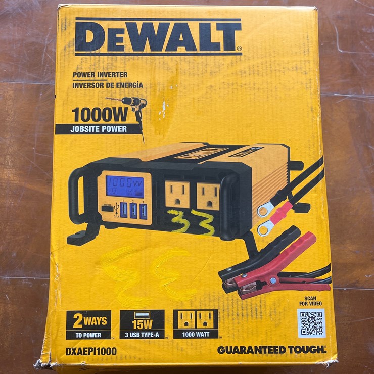 #33 • DEWALT POWER INVERTER