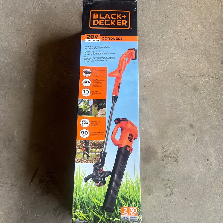 #4 • BLACK AND DECKER TRIMMER AND BLOWER COMBO