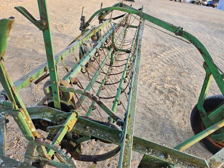 #3421-•-john-deere-pull-hay-rake,-ground-drive-image-14