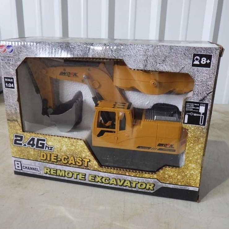 Remote Control Excavator Toy