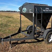 #1008 • NEW! Industrias America Stationary Feed Bin 2200D