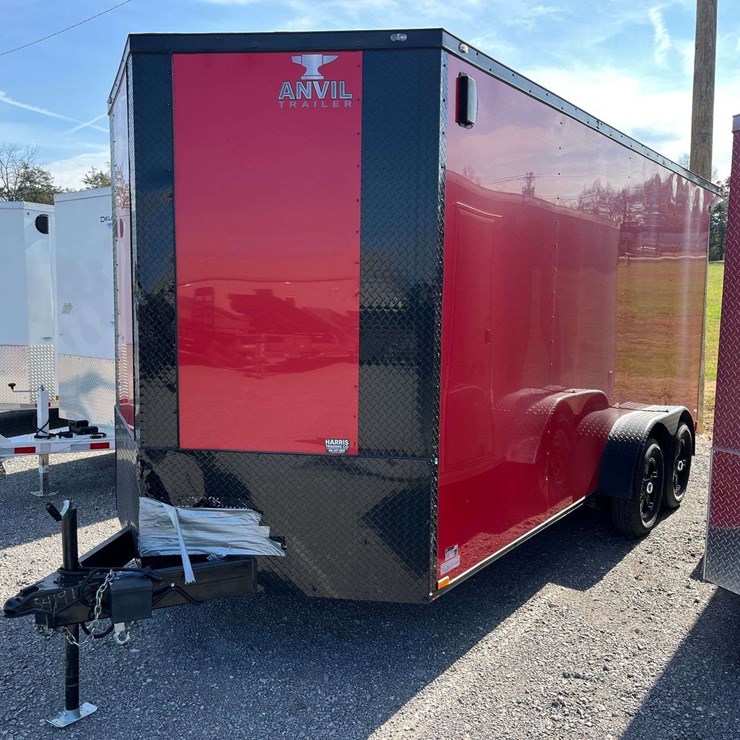 2025 ANVIL 20’ V-Nose T/A Enclosed Tag Trailer