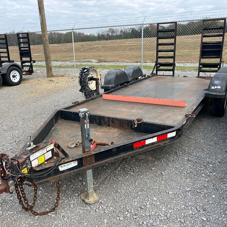 2016 MMDI 14’ T/A Car Hauler Tag Trailer