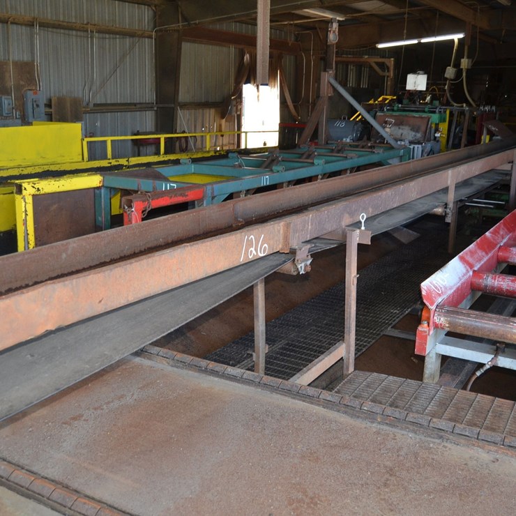 16"X65' BELT CONVEYOR W/ DRIVE