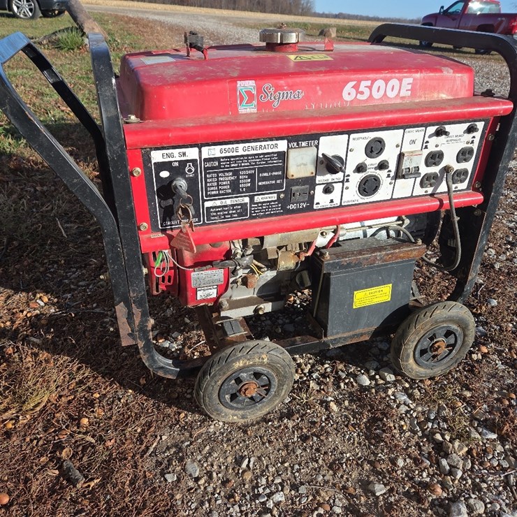 Sigma 6500E generator