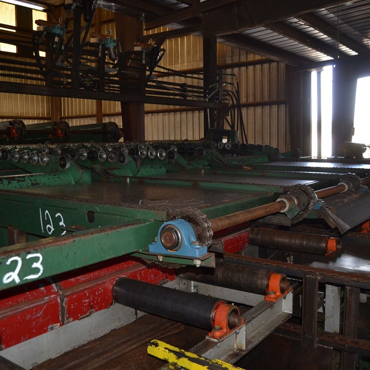 6' 5 STRAND TRANSFER W/ ROLL CHAIN W/ ELECTRIC DRIVE