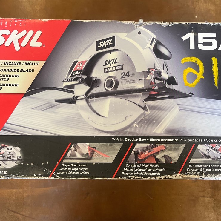 #21 • SKIL 7IN CIRCLAR SAW