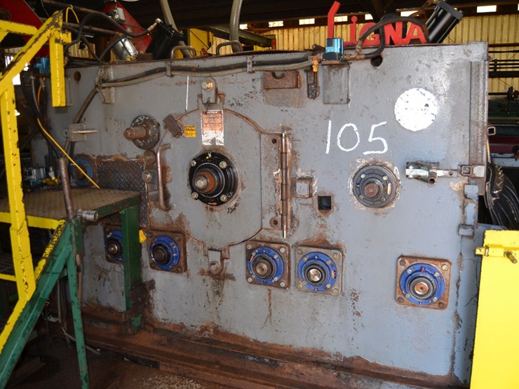 ligna-10"x36"-top-arbor-gang-saw-w/-quick-change-door-w/-chrome-press-rolls-w/-14'-hands-off-infeed-w/-positions-system-w/-cant-turner-w/-2-line-lazer-lites-w/-controls-image-2