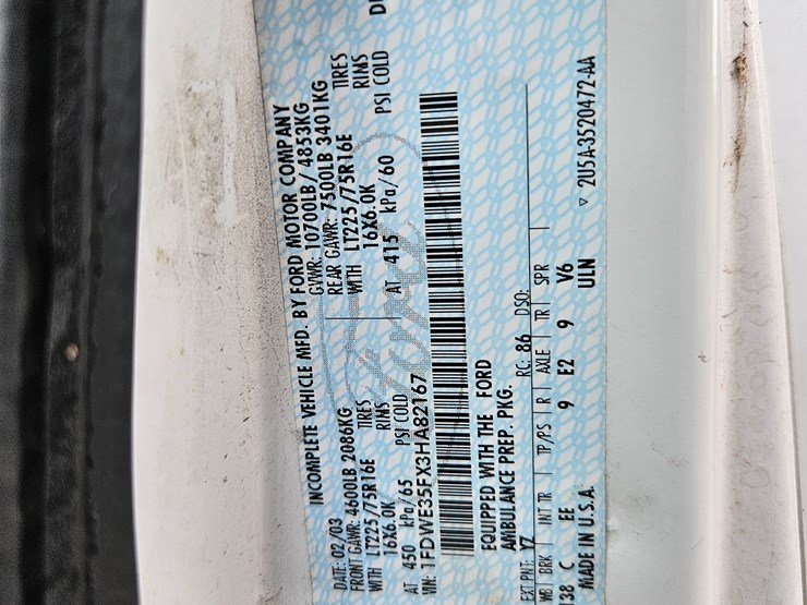 #22778-•-2003-ford-econoline-van-ambulance-image-32