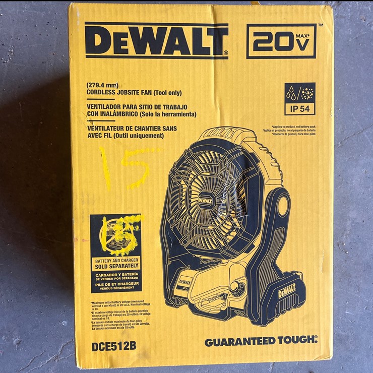 #15 • DEWALT JOBSITE FAN