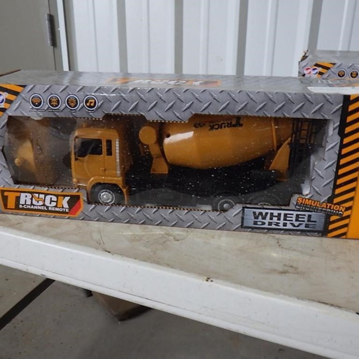 Remote Control Mixer Truck Toy