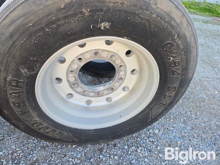 goodyear-445/50r22.5-super-single-tires-on-aluminum-wheels-image-13