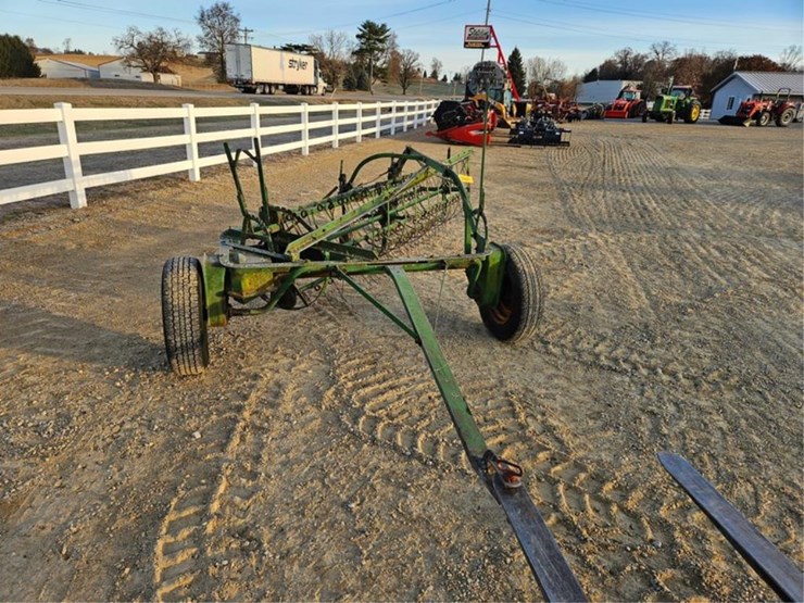 #3421-•-john-deere-pull-hay-rake,-ground-drive-image-8